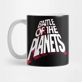 Battle of the Planets Logo 3D Mug